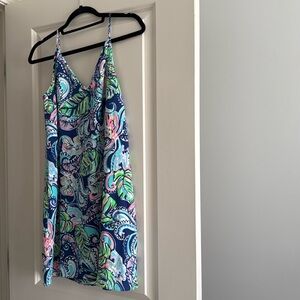 Lily Pulitzer silk slip dress! Worn 1x in like new condition.
